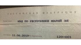 Как узнать кем выдан паспорт в Золла