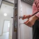 Потому что дверь была не заперта