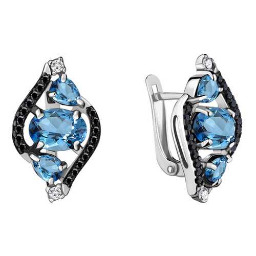 Серьги Aquamarine 4474605Ч.5 в Золла