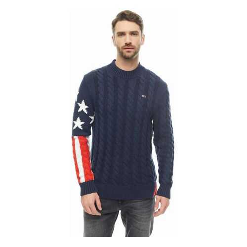 Свитер мужской Tommy Jeans DM0DM06997 0G0 синий XL в Золла