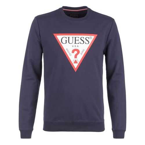 Свитшот мужской Guess M01Q37-K6ZS0 синий XL в Золла