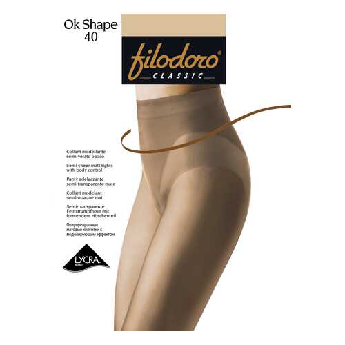 Колготки Filodoro Classic OK SHAPE 40/Glace/2 (S) в Золла