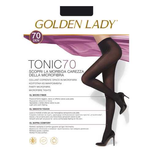 Колготки Golden Lady TONIC 70, nero, 4/L в Золла