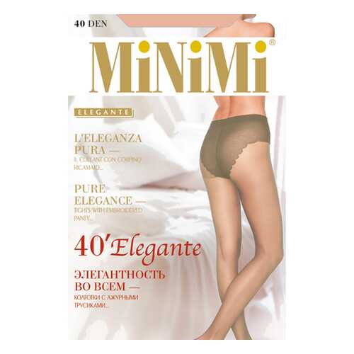 Колготки MiNiMi ELEGANTE 40, caramello min, 4/L в Золла