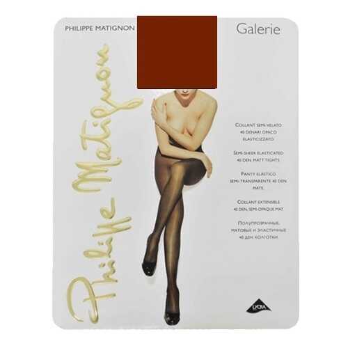 Колготки Philippe Matignon GALERIE 40 / Cognac (Коньяк) / 5 (XL) в Золла