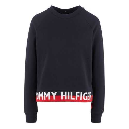 Свитшот женский Tommy Hilfiger WW0WW27179 синий M в Золла