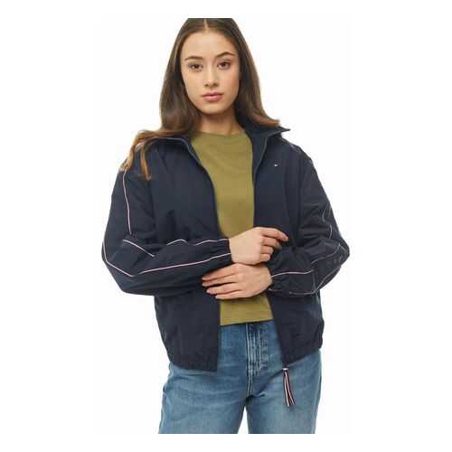 Ветровка женская Tommy Hilfiger WW0WW26561 DW5 синяя L в Золла