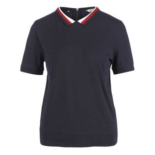 Поло женское Tommy Hilfiger WW0WW27534 синее L в Золла